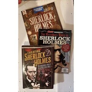 Sherlock Holmes Book: Creating, The Mysterious World, Curious Minds, Magazine